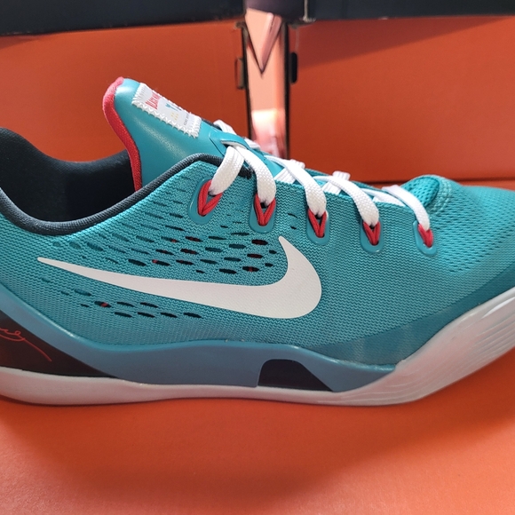 Kobe 9 Nike Dusty Cactus shoes, size 6.5y, excellent condition in original box - Picture 14 of 16